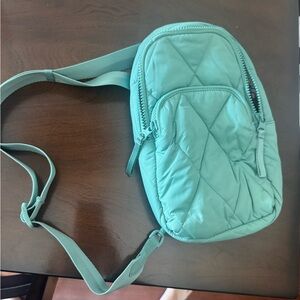 Vera Bradley Greenish blue Crossbody Bag with Adjustable Strap/SLING backpack